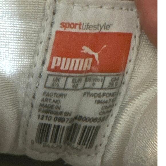 PUMA Voltaic II Mixup Womens Running sneakers size 9 white and blue #18244 - Picture 7 of 9